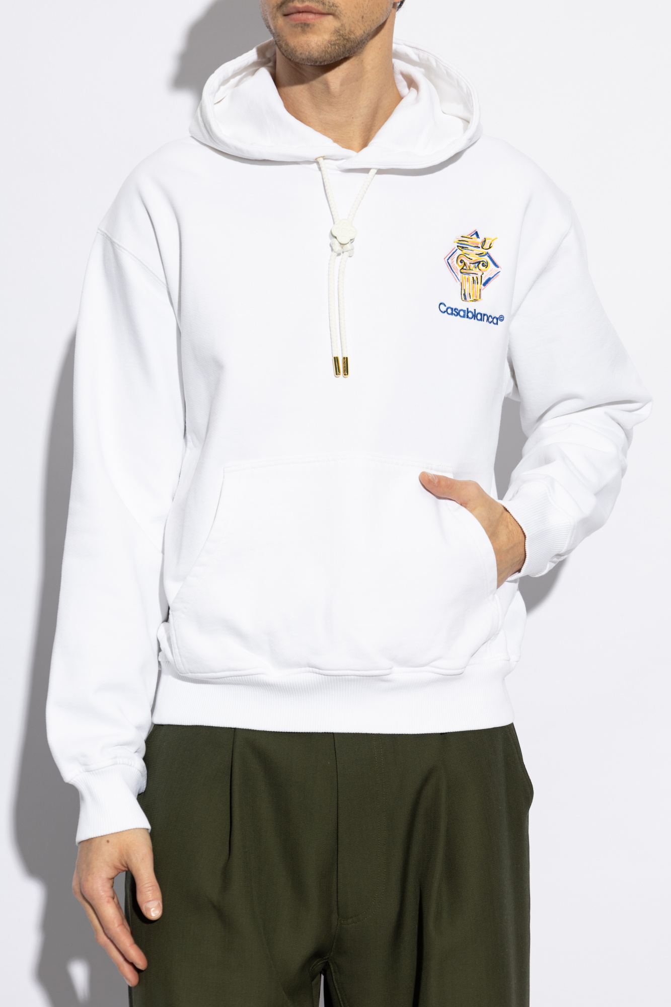 Casablanca Sweatshirt with logo | Men's Clothing | Vitkac